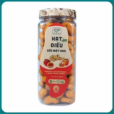 Hạt Điều Gấc Mật ong cao cấp DGfoods (250g)