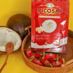 Kẹo Dừa Sáp Vicosap Vị Nguyên Chất [Túi 100g]